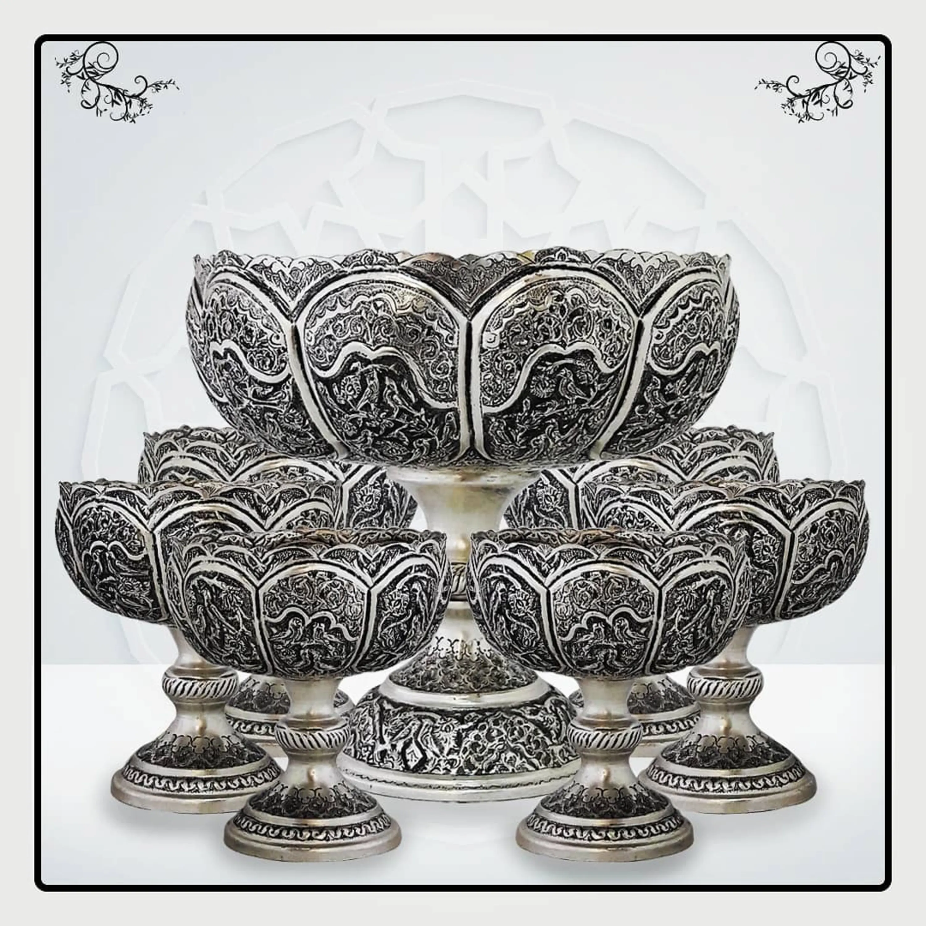 آجیل خوری قلم کاری 102 آجیل خوری قلم کاری 102